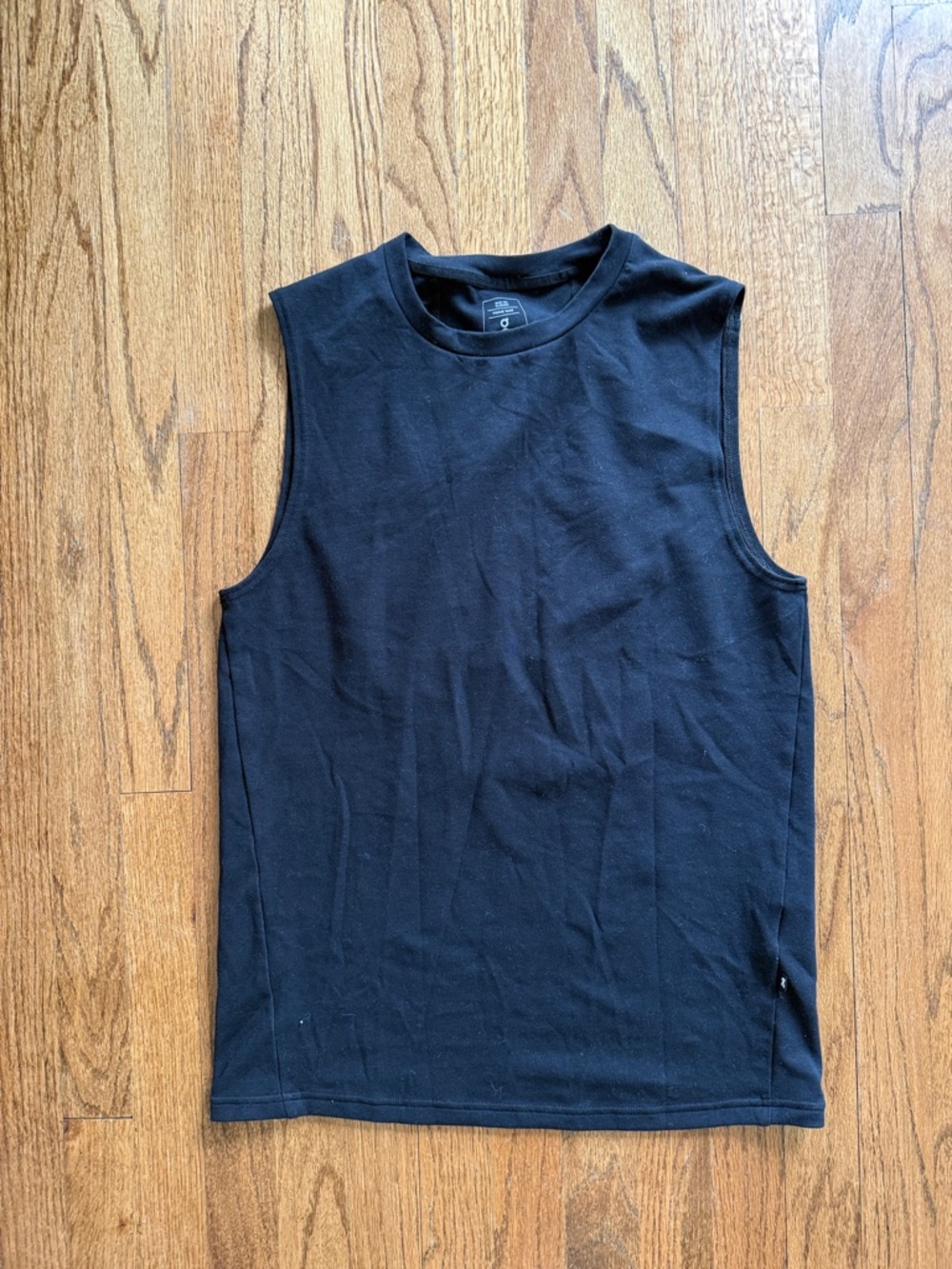 On Running Black Sleeveless Muscle Tank